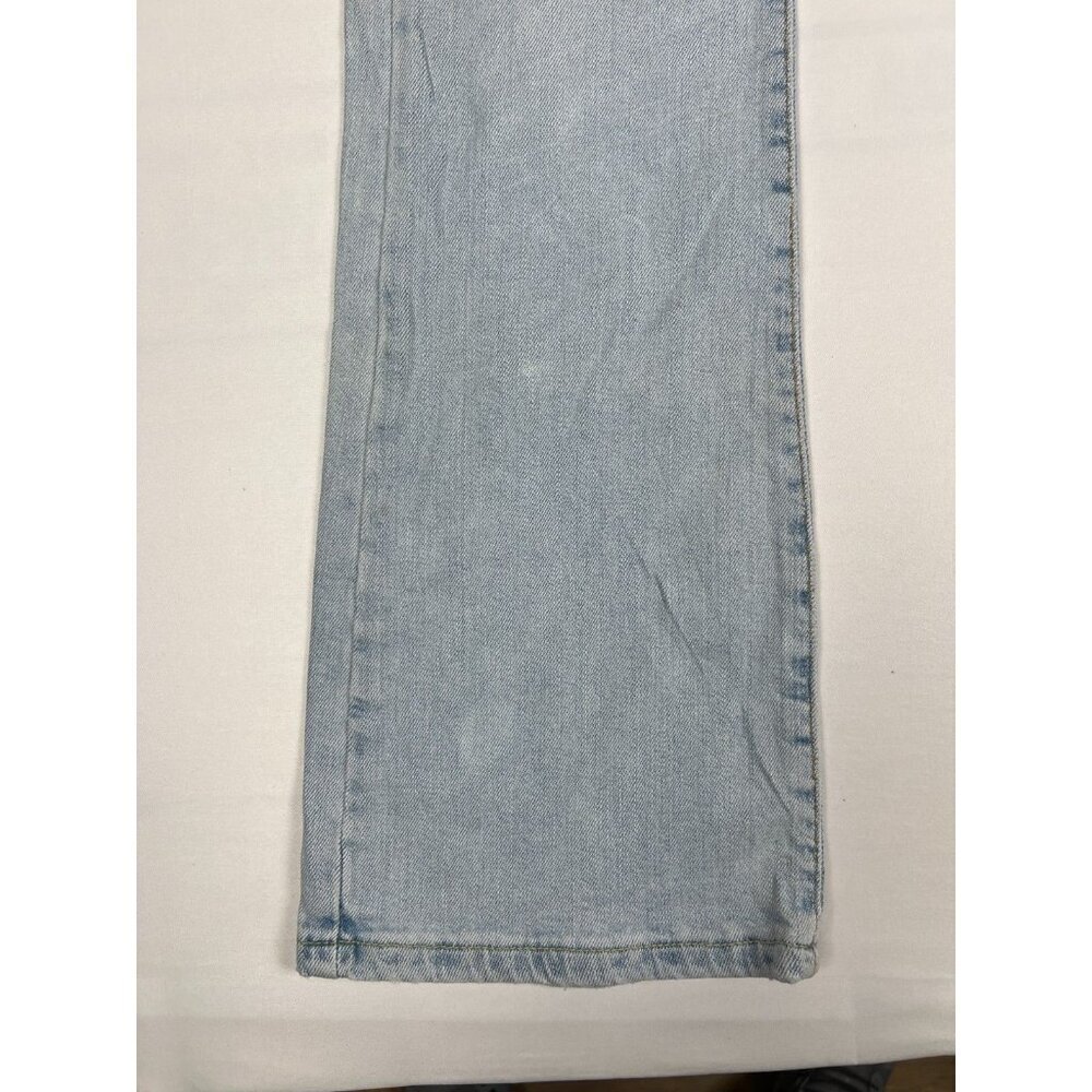 Levi's 518 Superlow Bootcut Jeans Juniors 7M Light Wash Stretch Blue Denim - Picture 6 of 10